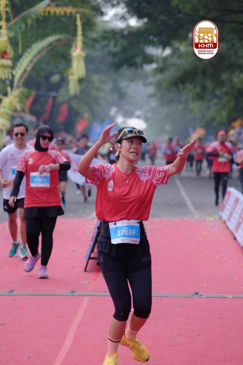 Race photo from Kediri Half Marathon 2025