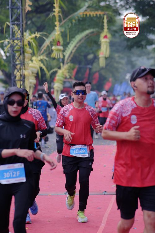 Race photo from Kediri Half Marathon 2025