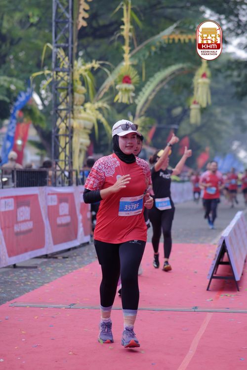 Race photo from Kediri Half Marathon 2025