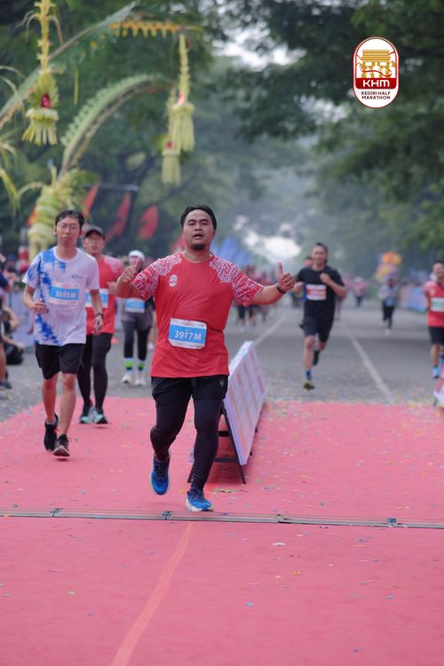 Race photo from Kediri Half Marathon 2025