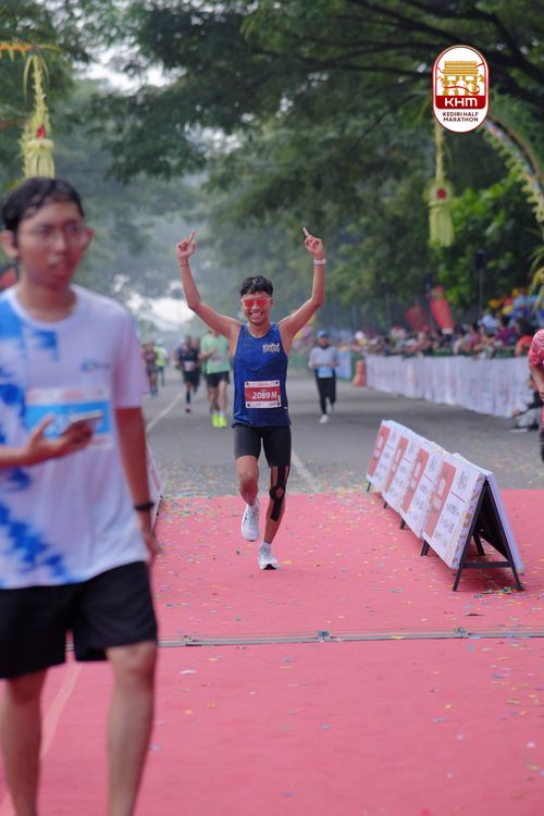 Race photo from Kediri Half Marathon 2025