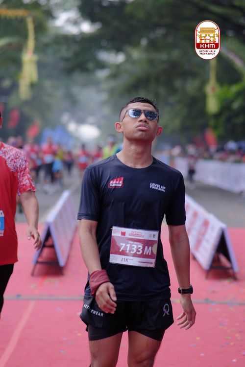 Race photo from Kediri Half Marathon 2025
