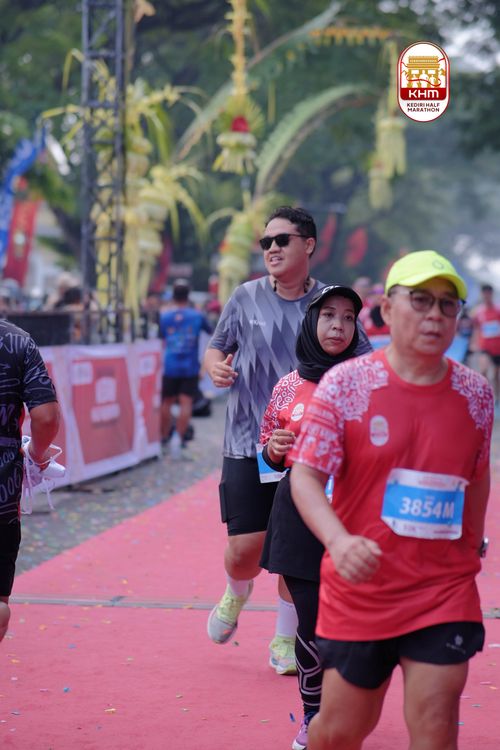 Race photo from Kediri Half Marathon 2025
