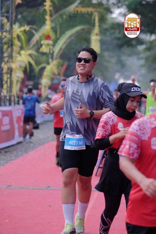 Race photo from Kediri Half Marathon 2025