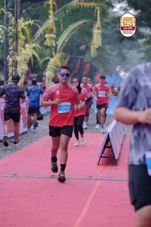 Race photo from Kediri Half Marathon 2025