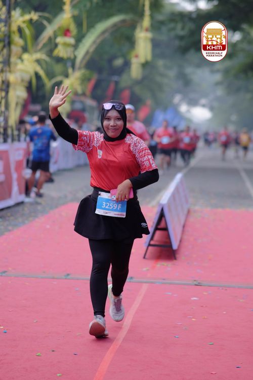 Race photo from Kediri Half Marathon 2025
