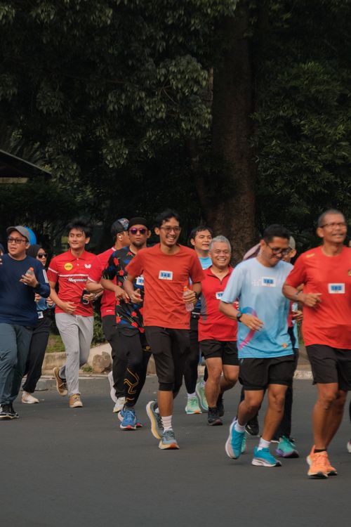 Race photo from Running 5 K
