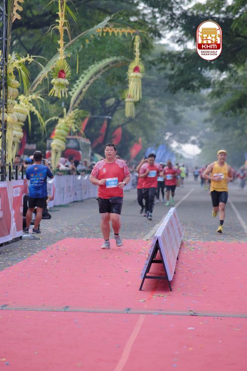 Race photo from Kediri Half Marathon 2025
