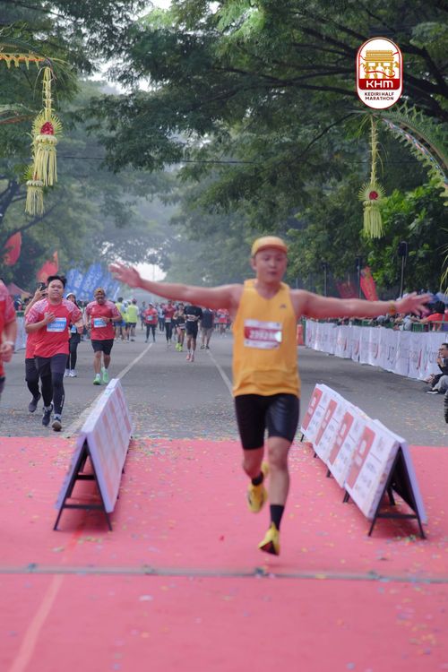 Race photo from Kediri Half Marathon 2025