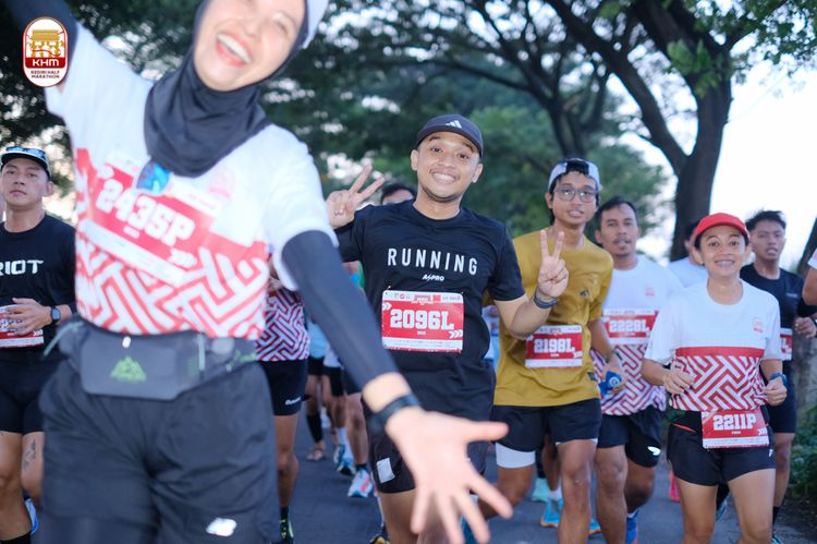 Race photo from Kediri Half Marathon 2024