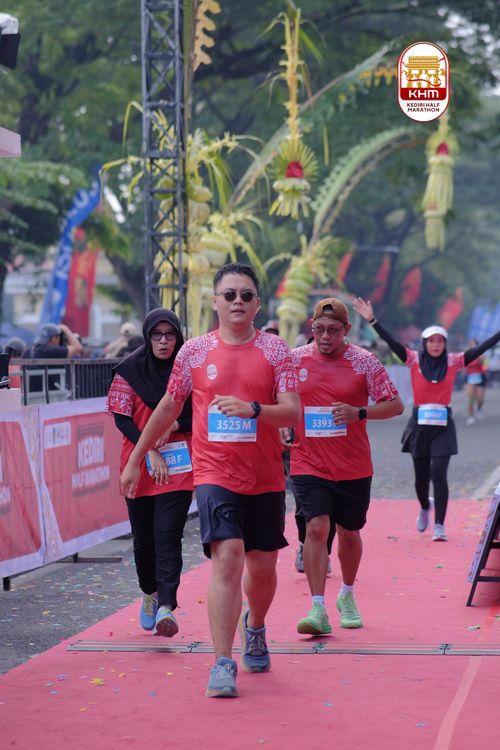 Race photo from Kediri Half Marathon 2025