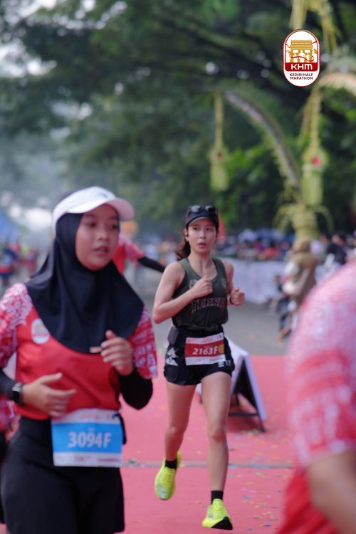 Race photo from Kediri Half Marathon 2025