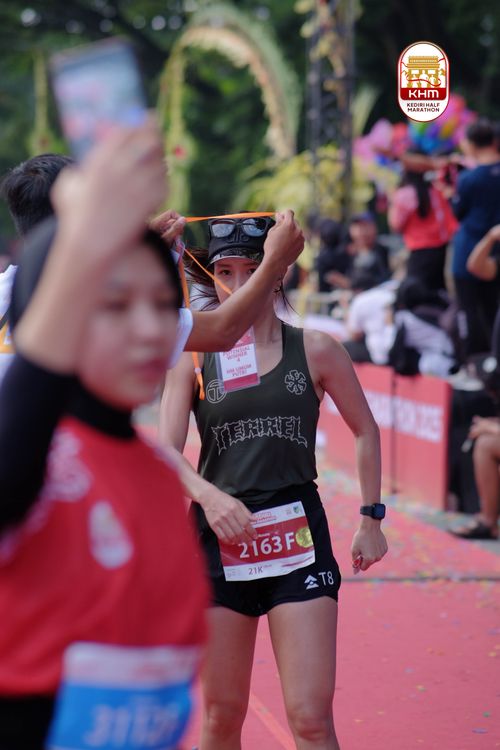 Race photo from Kediri Half Marathon 2025