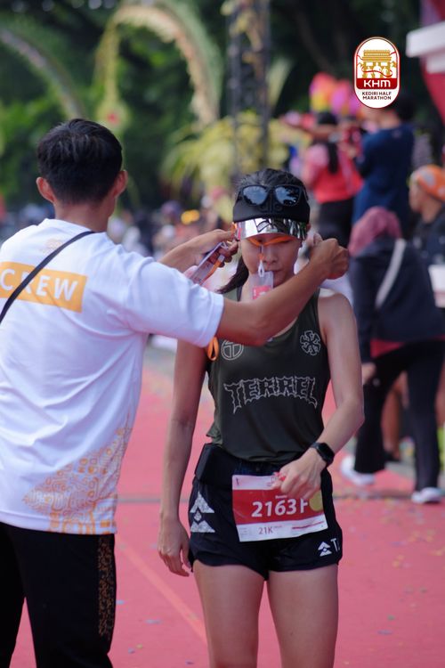 Race photo from Kediri Half Marathon 2025