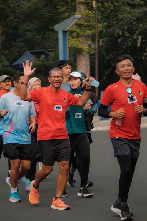 Race photo from Running 5 K