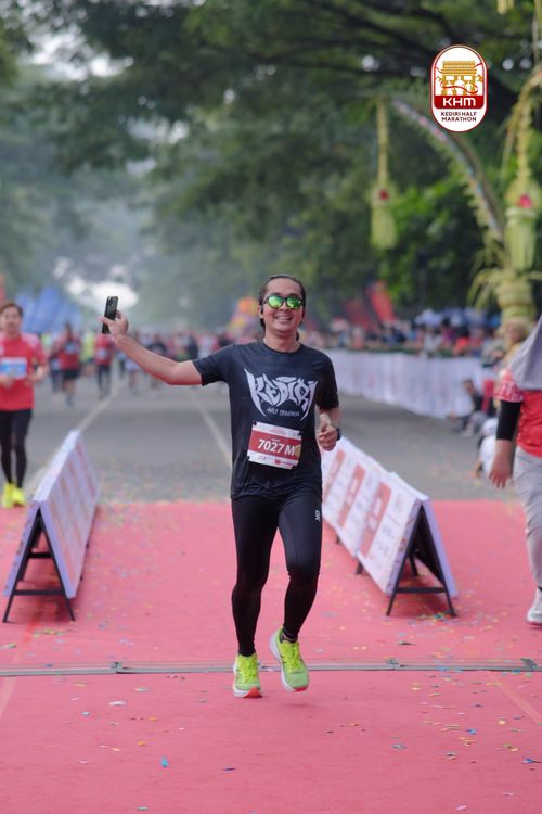 Race photo from Kediri Half Marathon 2025