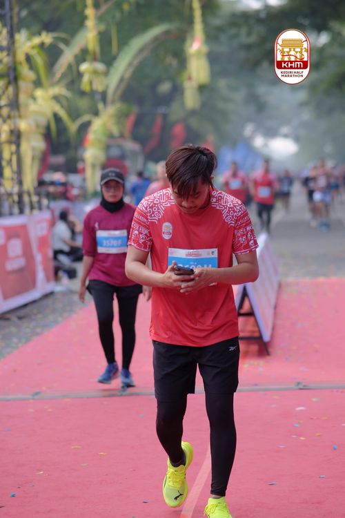 Race photo from Kediri Half Marathon 2025