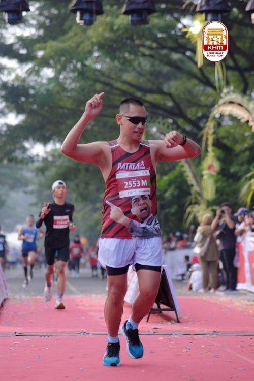 Race photo from Kediri Half Marathon 2025