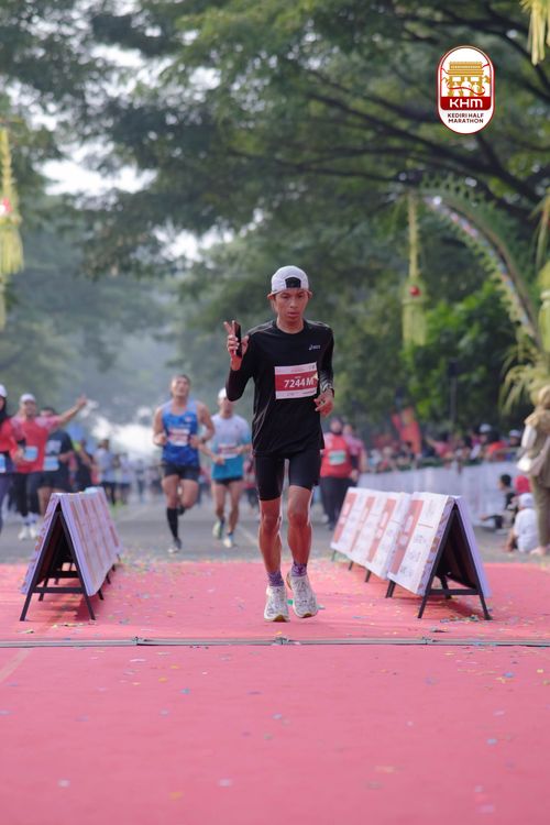 Race photo from Kediri Half Marathon 2025