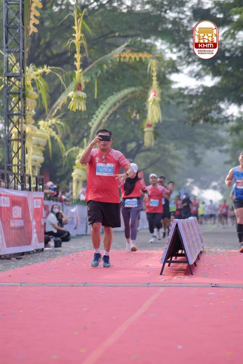 Race photo from Kediri Half Marathon 2025