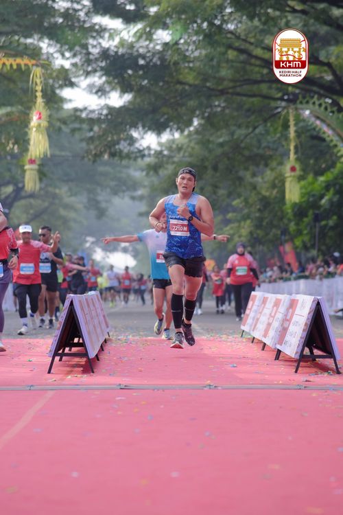 Race photo from Kediri Half Marathon 2025