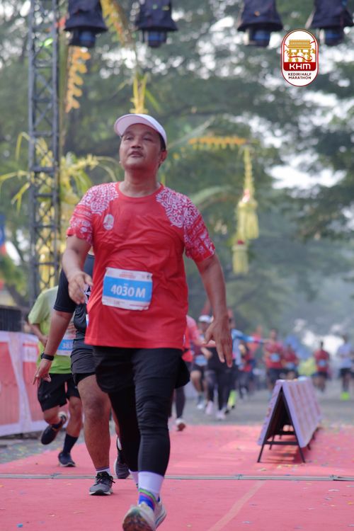 Race photo from Kediri Half Marathon 2025