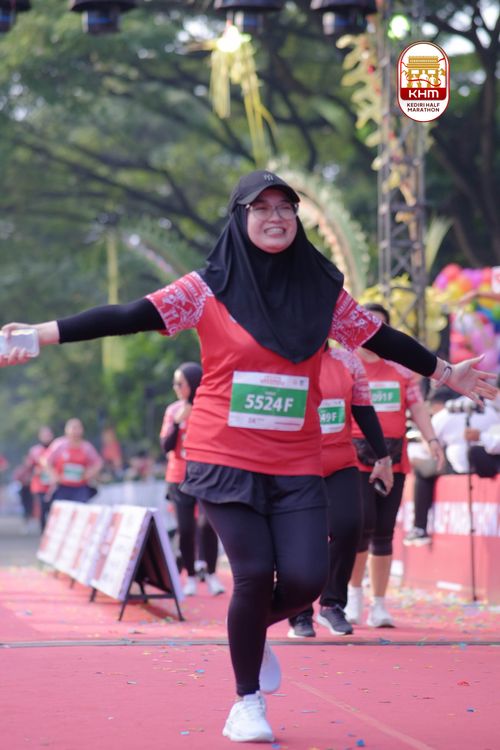 Race photo from Kediri Half Marathon 2025