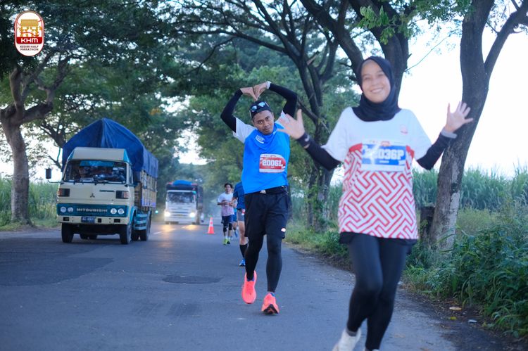 Race photo from Kediri Half Marathon 2024