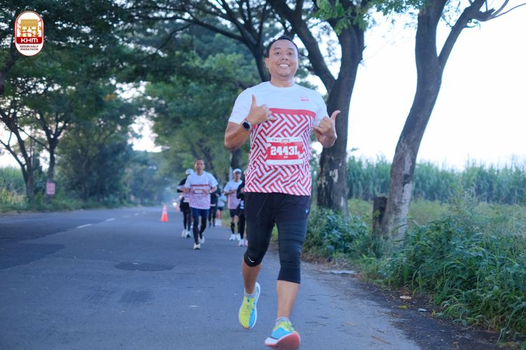 Race photo from Kediri Half Marathon 2024
