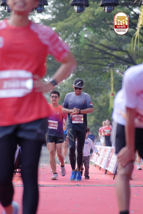 Race photo from Kediri Half Marathon 2025