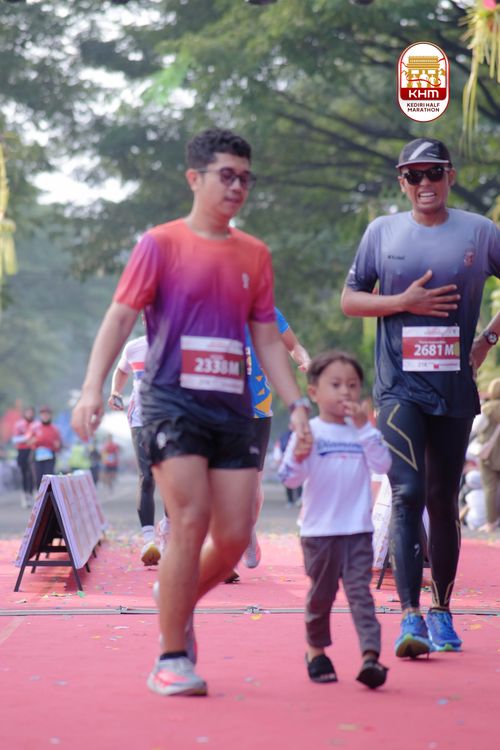 Race photo from Kediri Half Marathon 2025