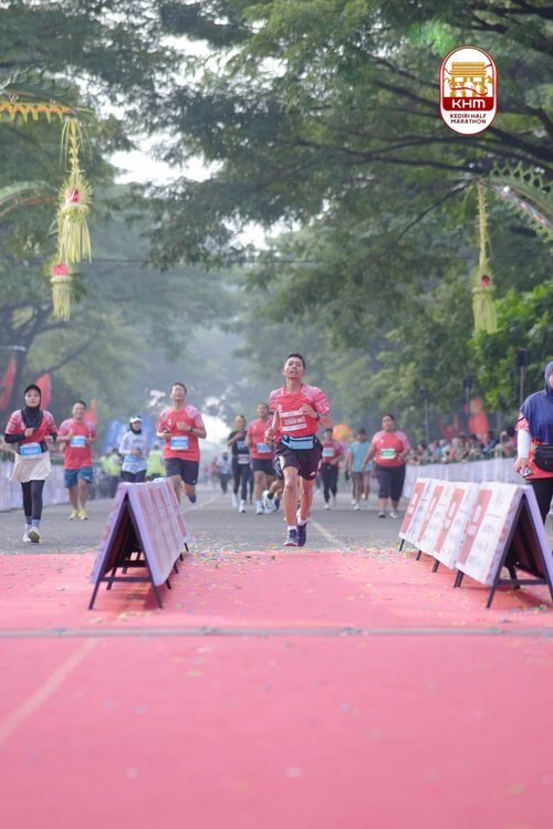Race photo from Kediri Half Marathon 2025