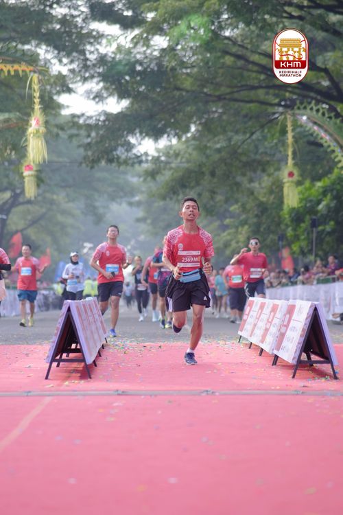 Race photo from Kediri Half Marathon 2025
