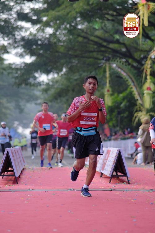 Race photo from Kediri Half Marathon 2025