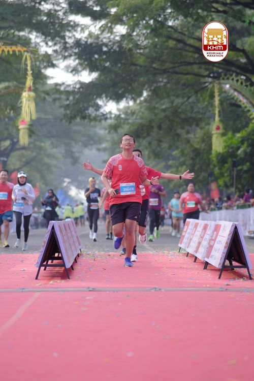 Race photo from Kediri Half Marathon 2025