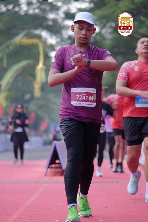 Race photo from Kediri Half Marathon 2025