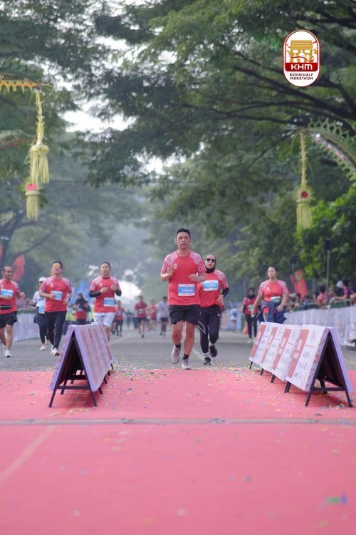 Race photo from Kediri Half Marathon 2025