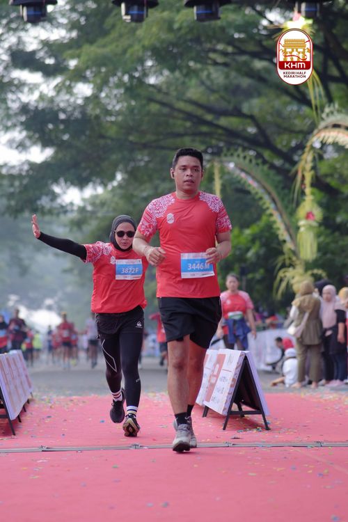 Race photo from Kediri Half Marathon 2025