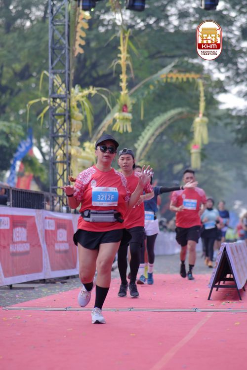 Race photo from Kediri Half Marathon 2025