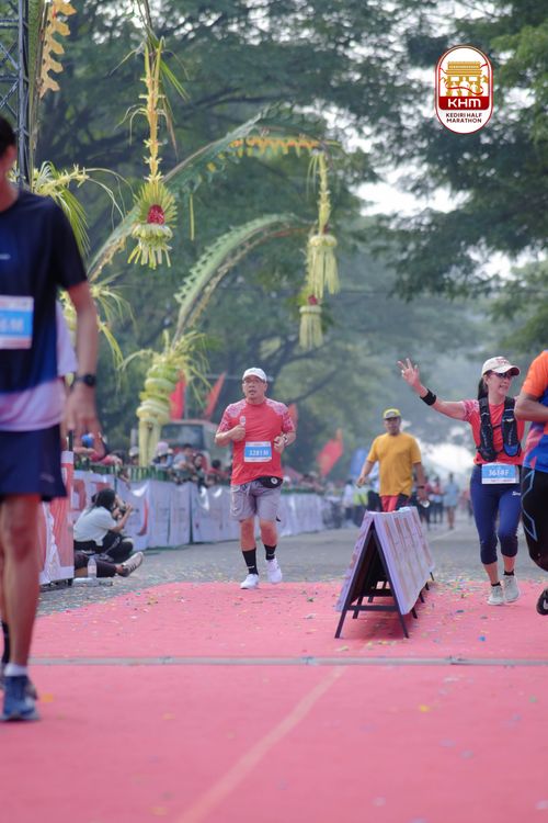Race photo from Kediri Half Marathon 2025