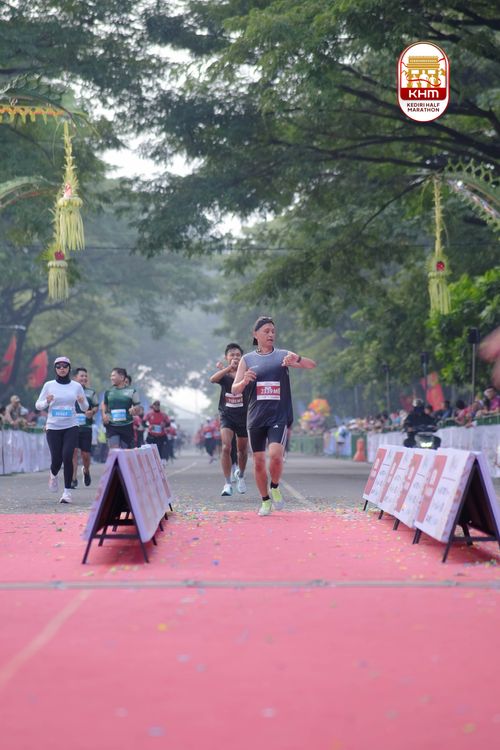 Race photo from Kediri Half Marathon 2025