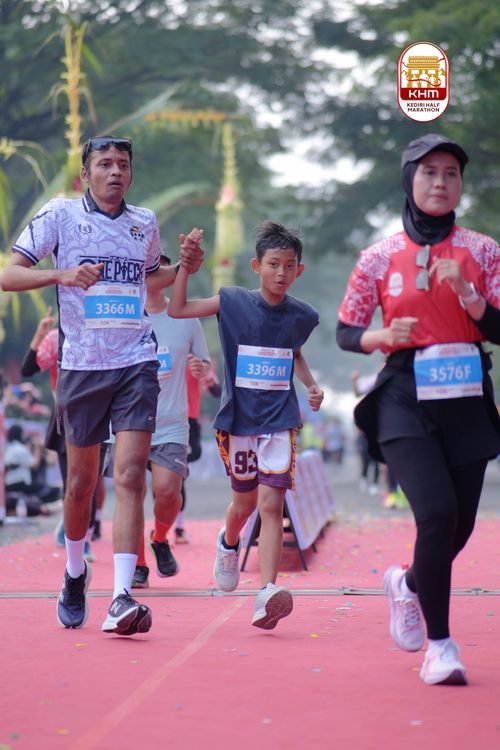 Race photo from Kediri Half Marathon 2025