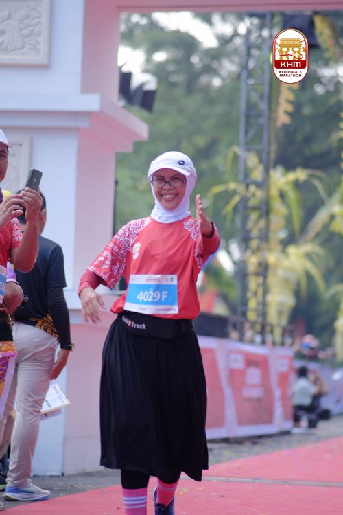 Race photo from Kediri Half Marathon 2025