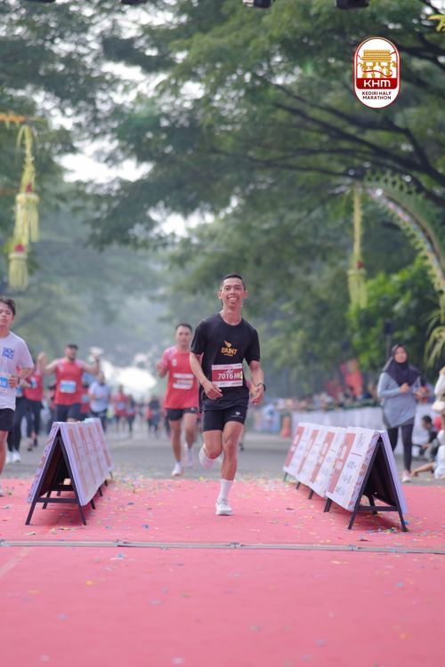 Race photo from Kediri Half Marathon 2025