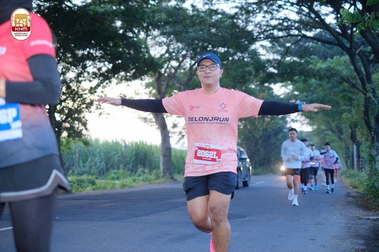 Race photo from Kediri Half Marathon 2024