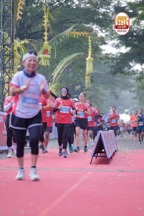 Race photo from Kediri Half Marathon 2025