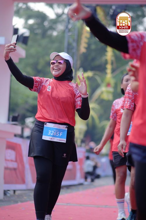 Race photo from Kediri Half Marathon 2025