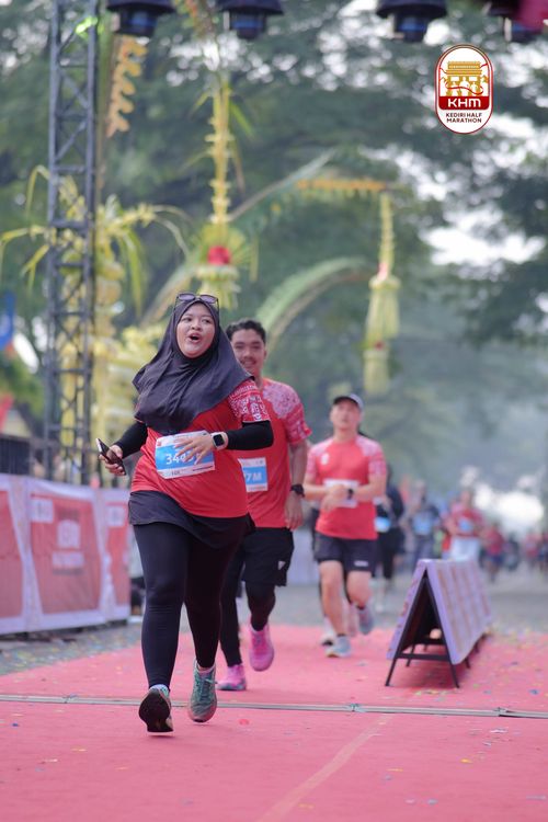 Race photo from Kediri Half Marathon 2025