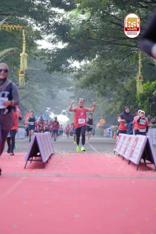 Race photo from Kediri Half Marathon 2025