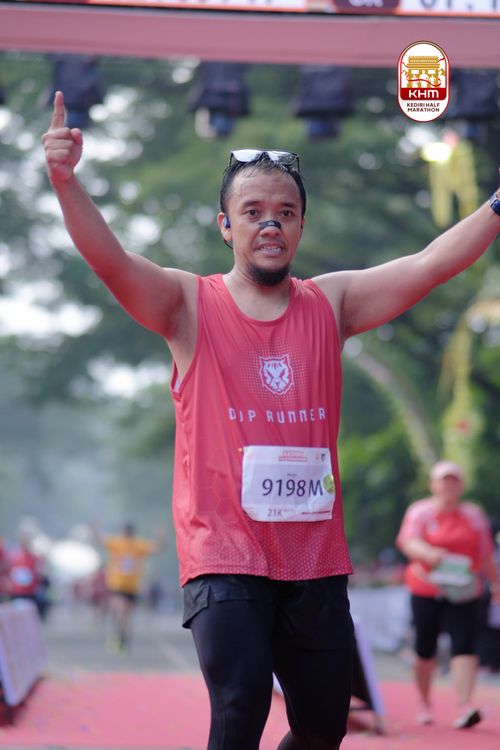 Race photo from Kediri Half Marathon 2025